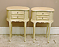 pair of french bedside tables
